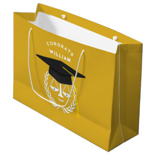 Sac à cadeaux grand format pour la remise des dipl