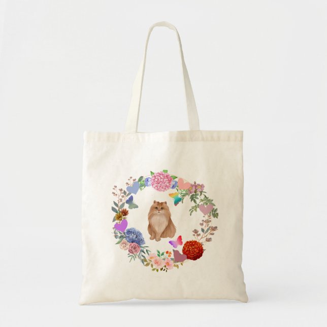 Sac à chat floral (Devant)