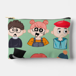 Sac à cosmétiques amis de dessin animé mignon   Tr