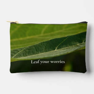 Sac à coudre à feuilles Zen - Fourre-tout d'inspir