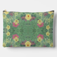 Sac à coudre à impression à fond de forêt florale