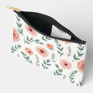 Sac à coudre à impression motif à fleurs