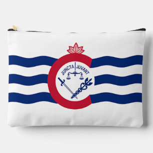 Sac à coudre avec drapeau de Cincinnati, USA
