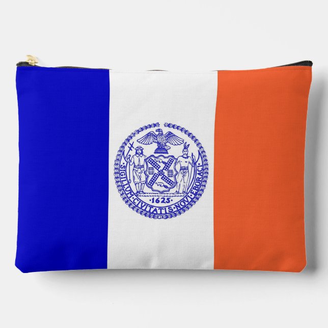 Sac à coudre avec drapeau de New York, USA (Recto)