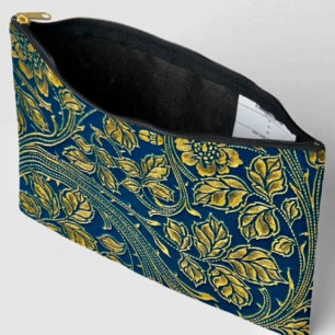 Sac à Coudre avec Impression de Fleur d'Or Éléganc