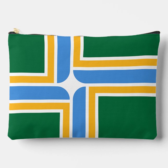 Sac à coudre avec impression du drapeau de Portlan (Recto)