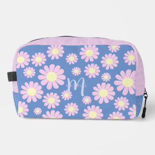 Sac à coudre bleu rose pâle