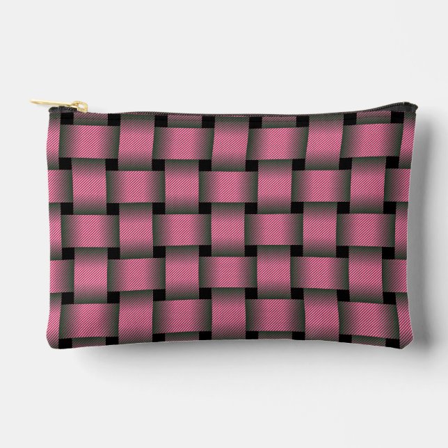 Sac à coudre coupé à ruban rose Panier (Recto)