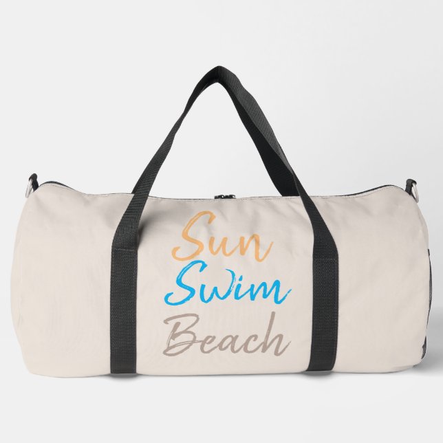 Sac à coudre de la plage de Sun Swim (Recto)