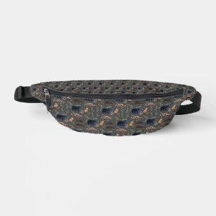 Sac à coudre et à découper avec impression d'amis 