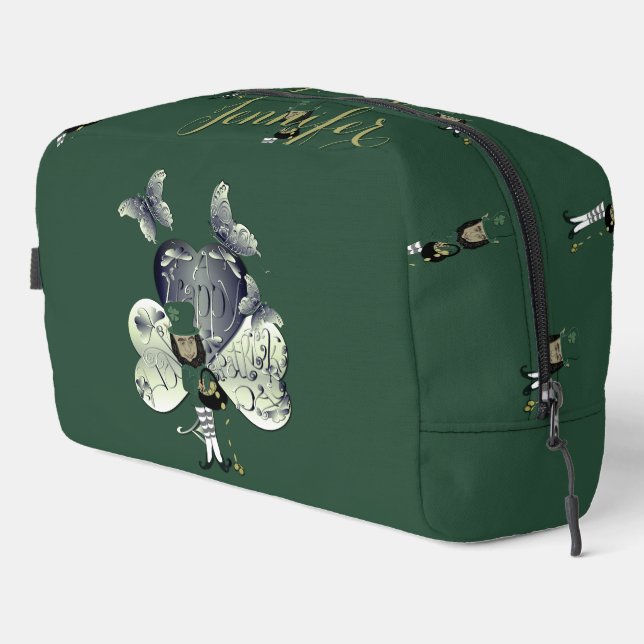 Sac à coudre et couper avec impression de lutin (Coin droit)