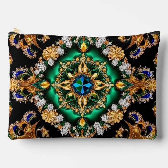 Sac à coudre imprimé avec les couleurs du Brésil (Recto)