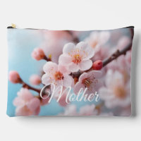Sac à coudre imprimé de fleurs roses magiques