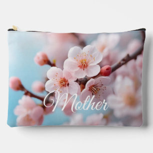 Sac à coudre imprimé de fleurs roses magiques