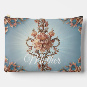 Sac à Coudre Imprimé Rose Baroque