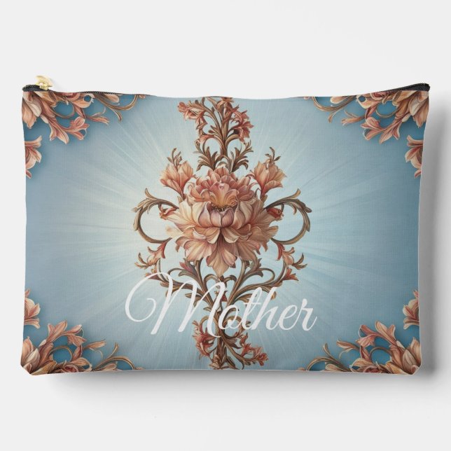 Sac à Coudre Imprimé Rose Baroque (Recto)