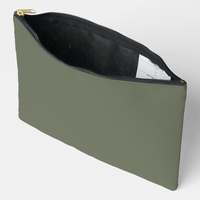 Sac à coudre personnalisé Moss Green (Ouvrir)