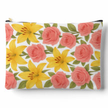 Sac à coudre pour impression rose et Lily