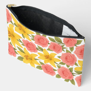 Sac à coudre pour impression rose et Lily