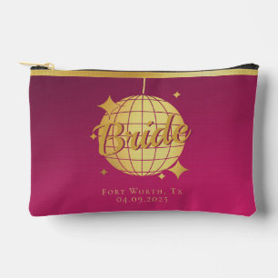 Sac à coudre rose pour la mariée de la fête de bac