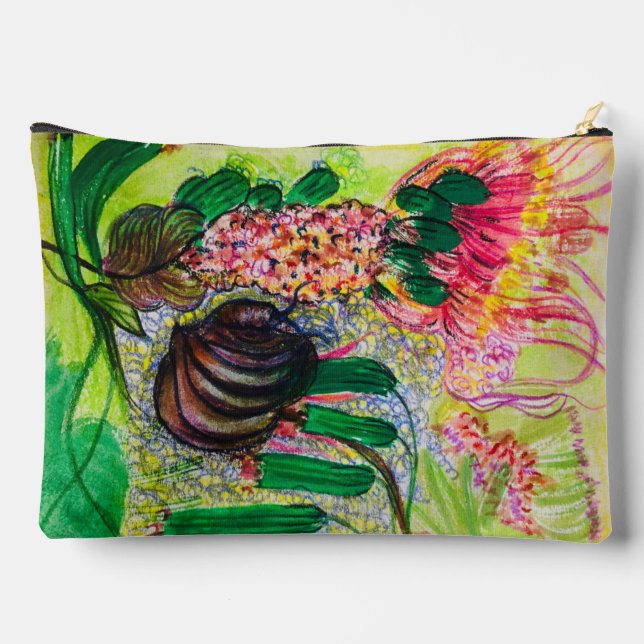 Sac à coudre Tropical Bloom Art Print (Verso)