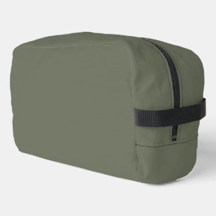 Sac à coudre vert Moss personnalisé