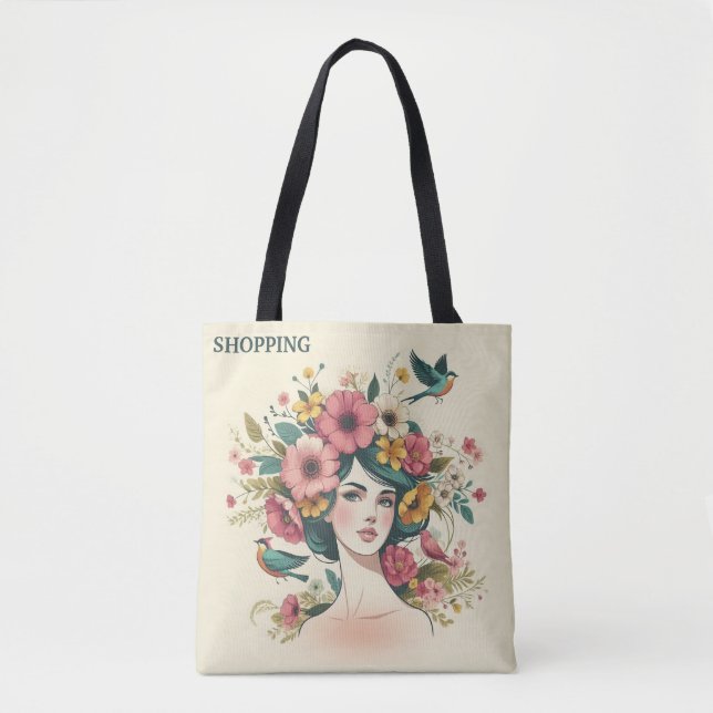 Sac à courses Art Print Var04 (Devant)