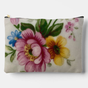 Sac à couture imprimé floral inspiré de la porcela