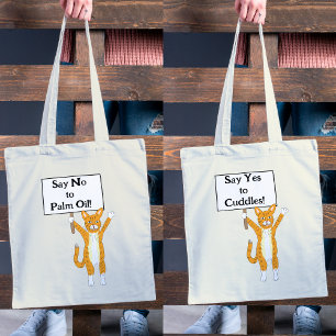 Sac à déclaration personnalisé pour un chat manife