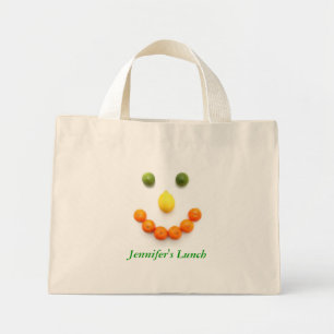Sac à déjeuner sourire aux fruits