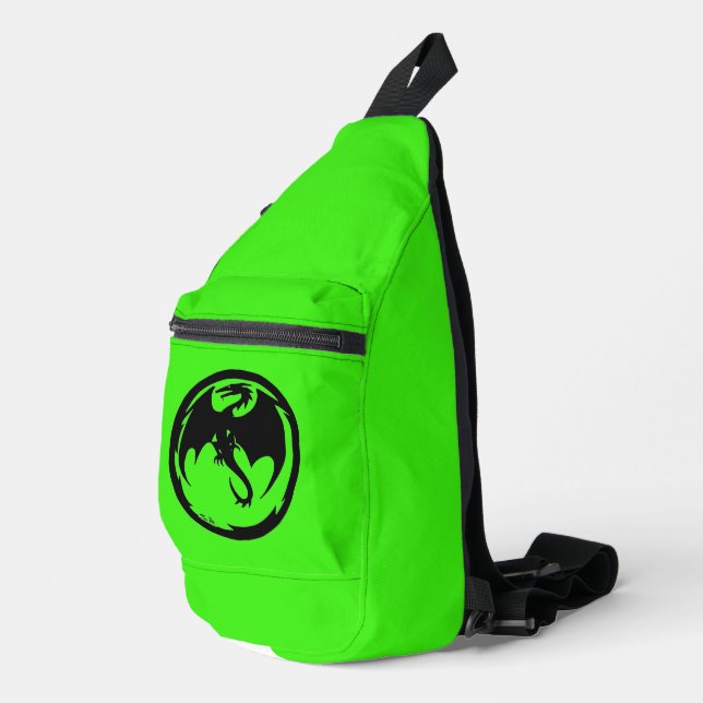 sac à dos à sacs à dos pour dragon noir (Coin droit)