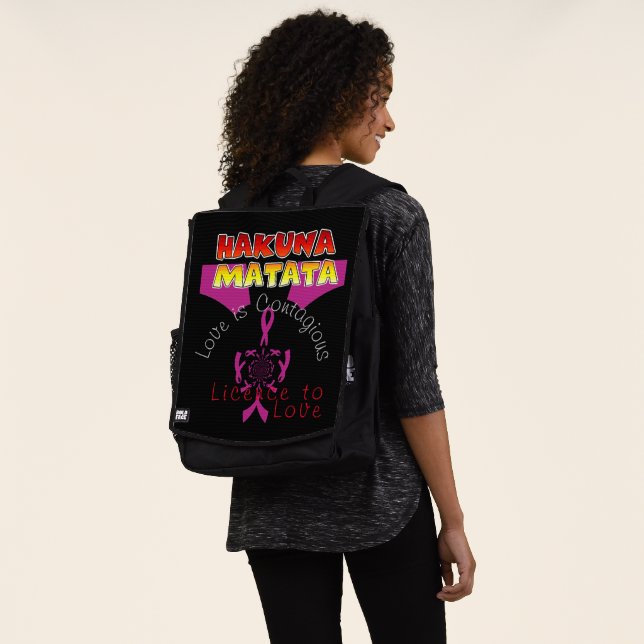 Sac À Dos Aimer un message d'espoir (Porté)