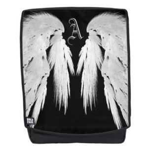 Sac À Dos ANGEL WINGS Black Custom Monogramme