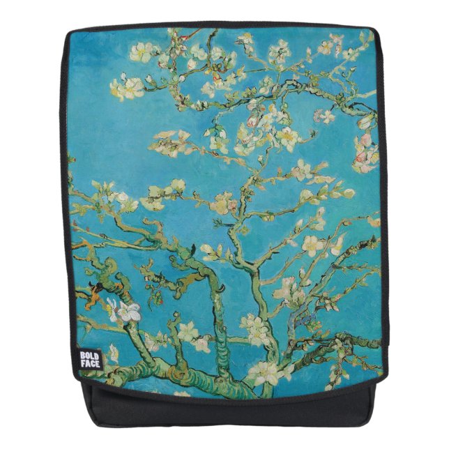 Sac À Dos Arbre d'amande de floraison par Van Gogh (Devant)