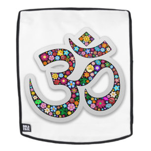 Sac À Dos Art symbolique floral Namaste