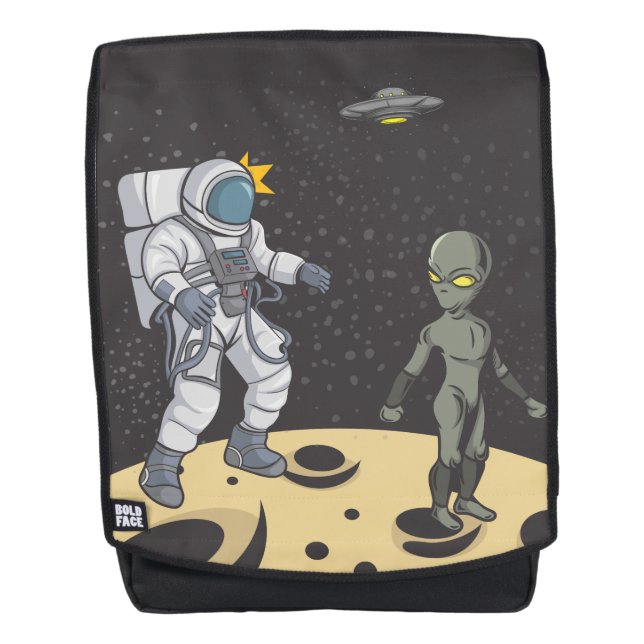 Sac À Dos Astronaute et alien (Devant)