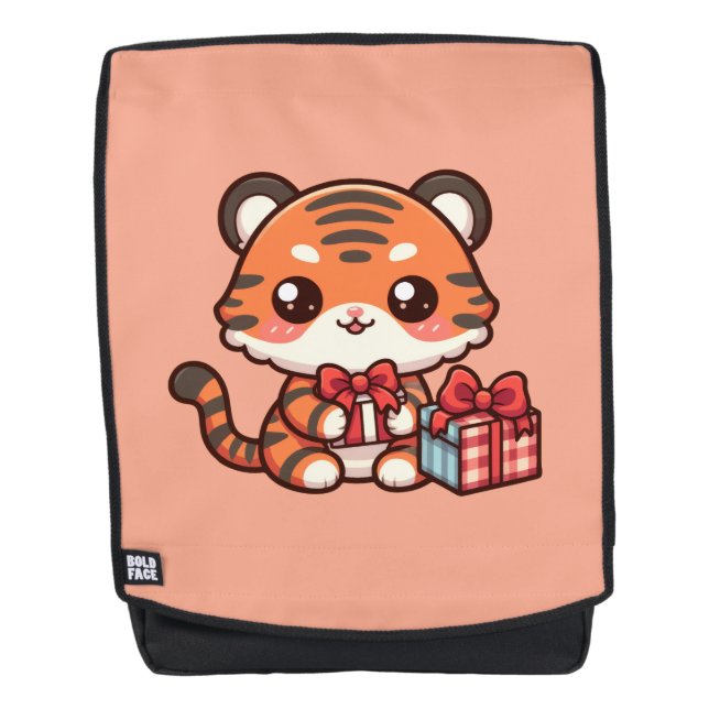 Sac à dos avec design de chat adorable pour tout-p (Devant)