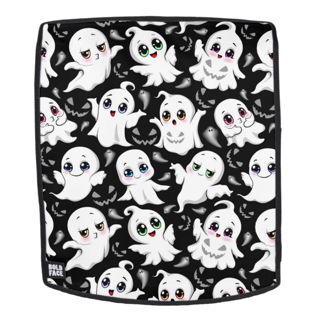 Sac À Dos Baby Ghosts Éffrayant mignon Halloween humeur (Devant amovible)