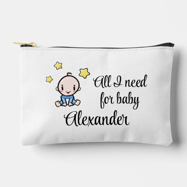 Sac À Dos Bébé Garçon, Personnalisé  (Recto)