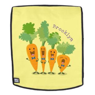 Sac À Dos Belle illustration du quatuor de carottes à carott