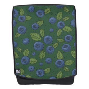 Sac À Dos Bleus sur vert foncé