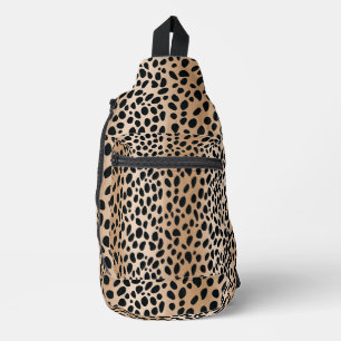 Sac à dos Brown pour carrosserie imprimé Cheetah