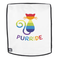 Cadeau drôle de chat lesbien gai de fierté de LGBT