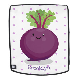 Sac À Dos Caricature de la cuisine à la racine de betterave 