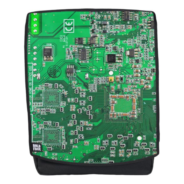 Sac À Dos Carte circuit imprimé circuit vert PCB (Devant)