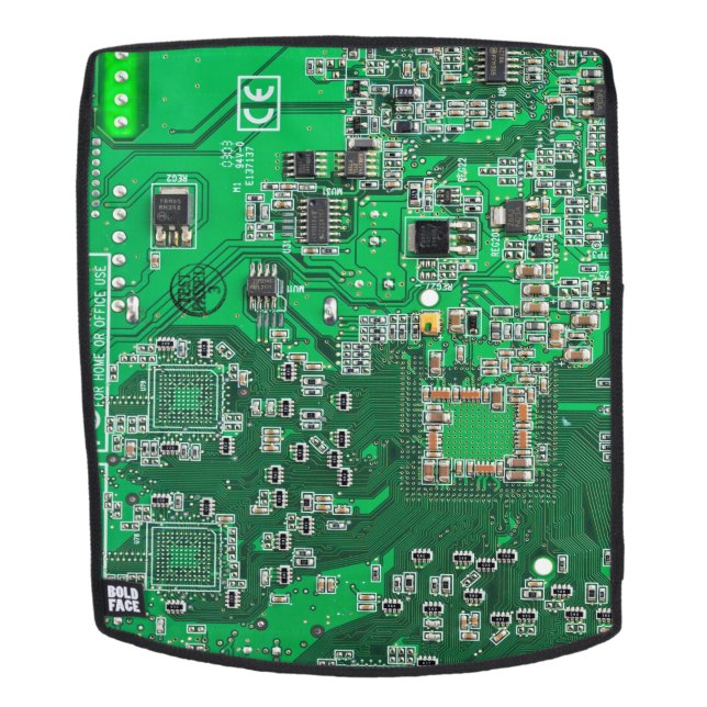 Sac À Dos Carte circuit imprimé circuit vert PCB (Devant amovible)