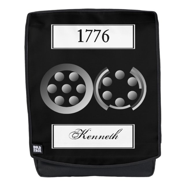 Sac À Dos Centesimal 1776 par Kenneth Yoncich (Devant)