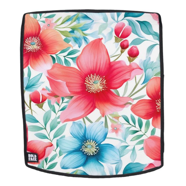 Sac À Dos Charming Bouquet Ranya Motif-65292 (Devant amovible)