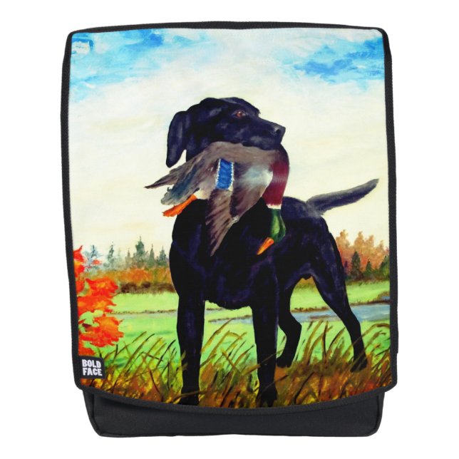 Sac À Dos Chasse au chien (Devant)