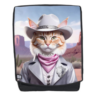Sac À Dos Chat Sheriff